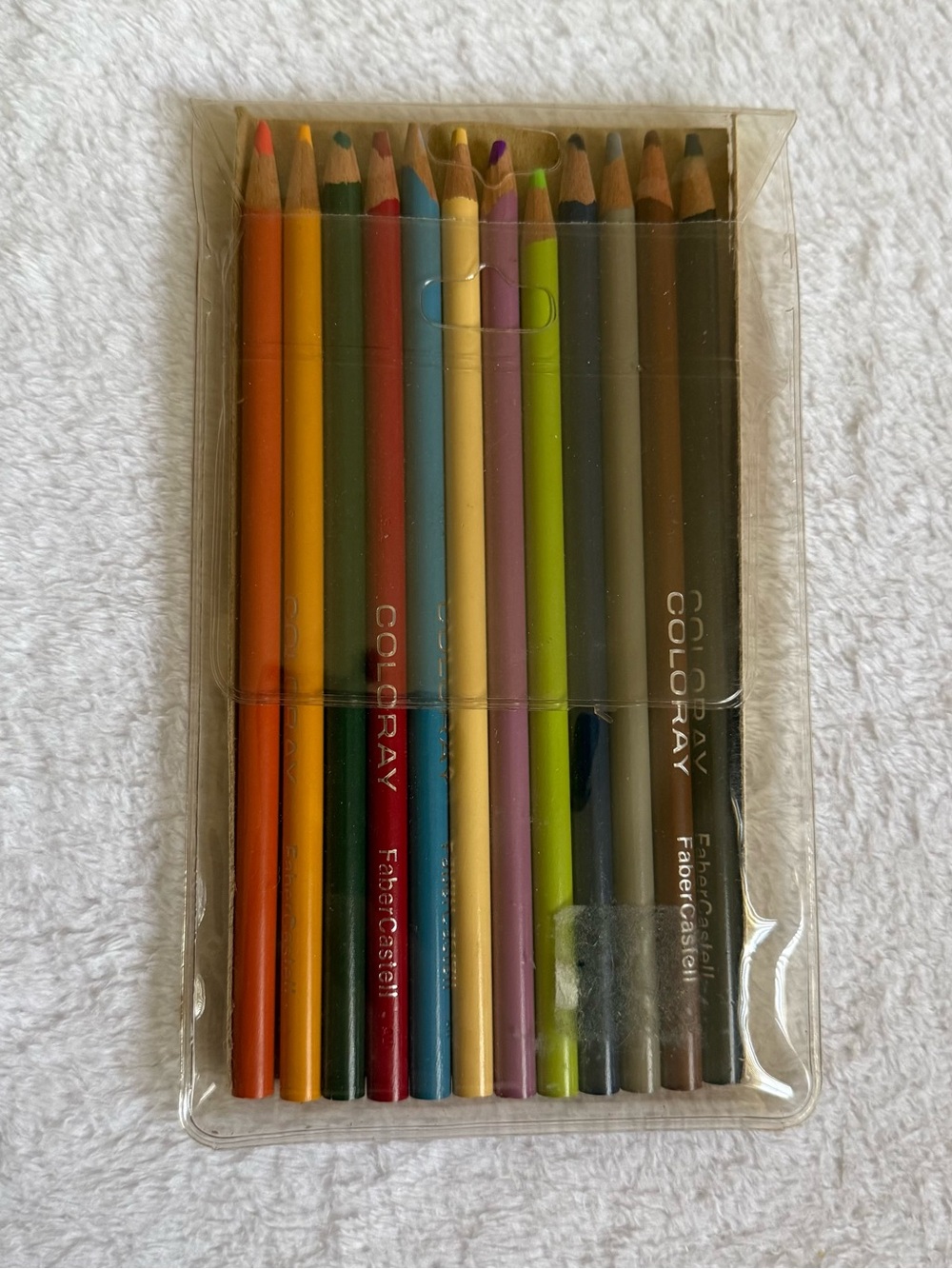 Vintage retired Faber-Castell Coloray Colored Pencil Set - Multi Color